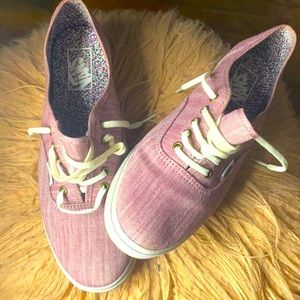 Vans Authentic lo pro Floral burgundy white